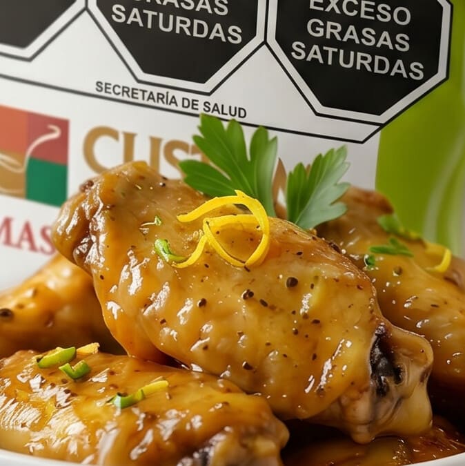 Alitas glaseadas